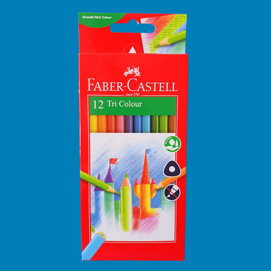 Colouring Pencils - Faber-Castell Tri Colour - Social Seeds