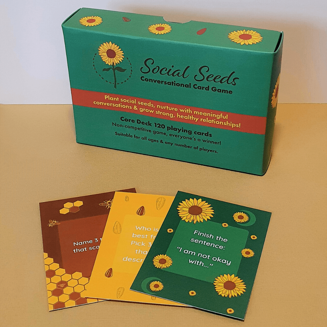 Conversation Card Game - Social Seeds Core Deck - Social Seeds