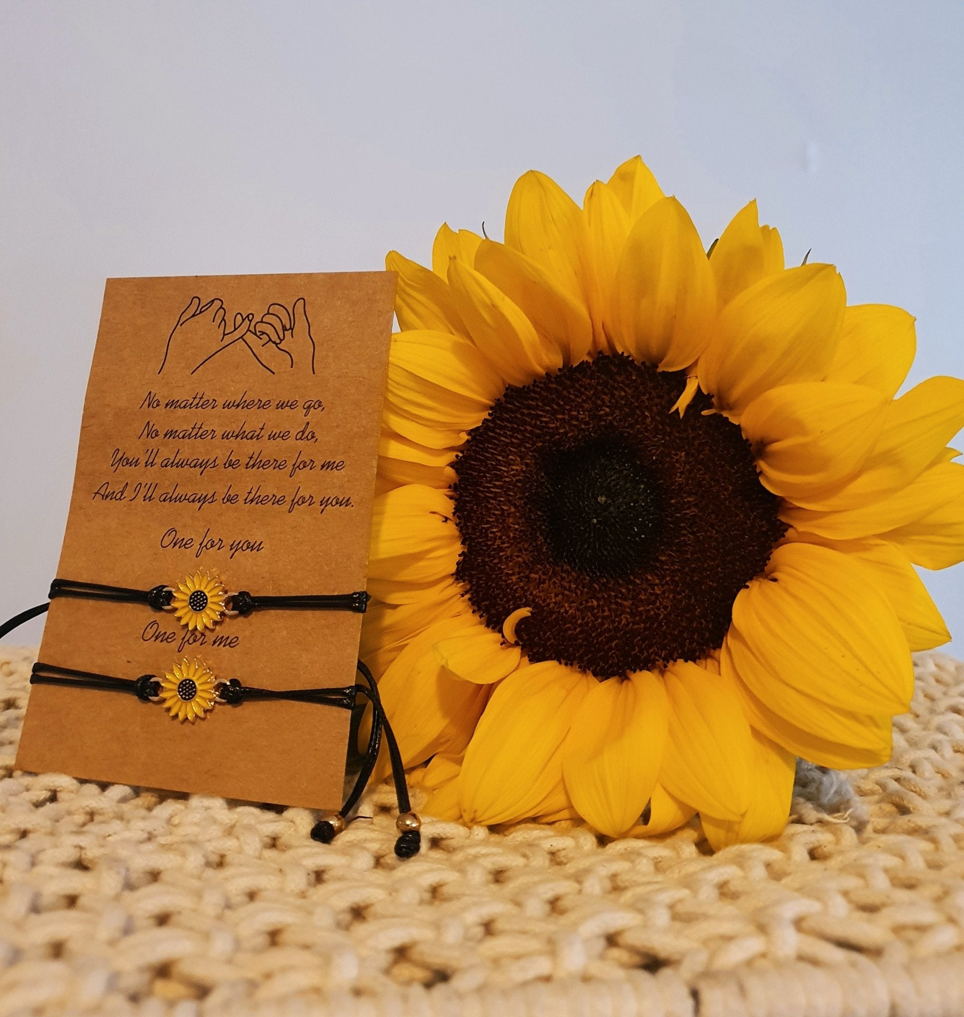 Sunflower on sale string bracelet